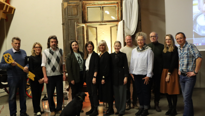 Koka logu restaurācijas darbnīcu noslēguma pasākuma dalībnieki