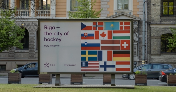 Under verdensmesterskapet i ishockey vil Riga være vert for mer enn 30 000 fans