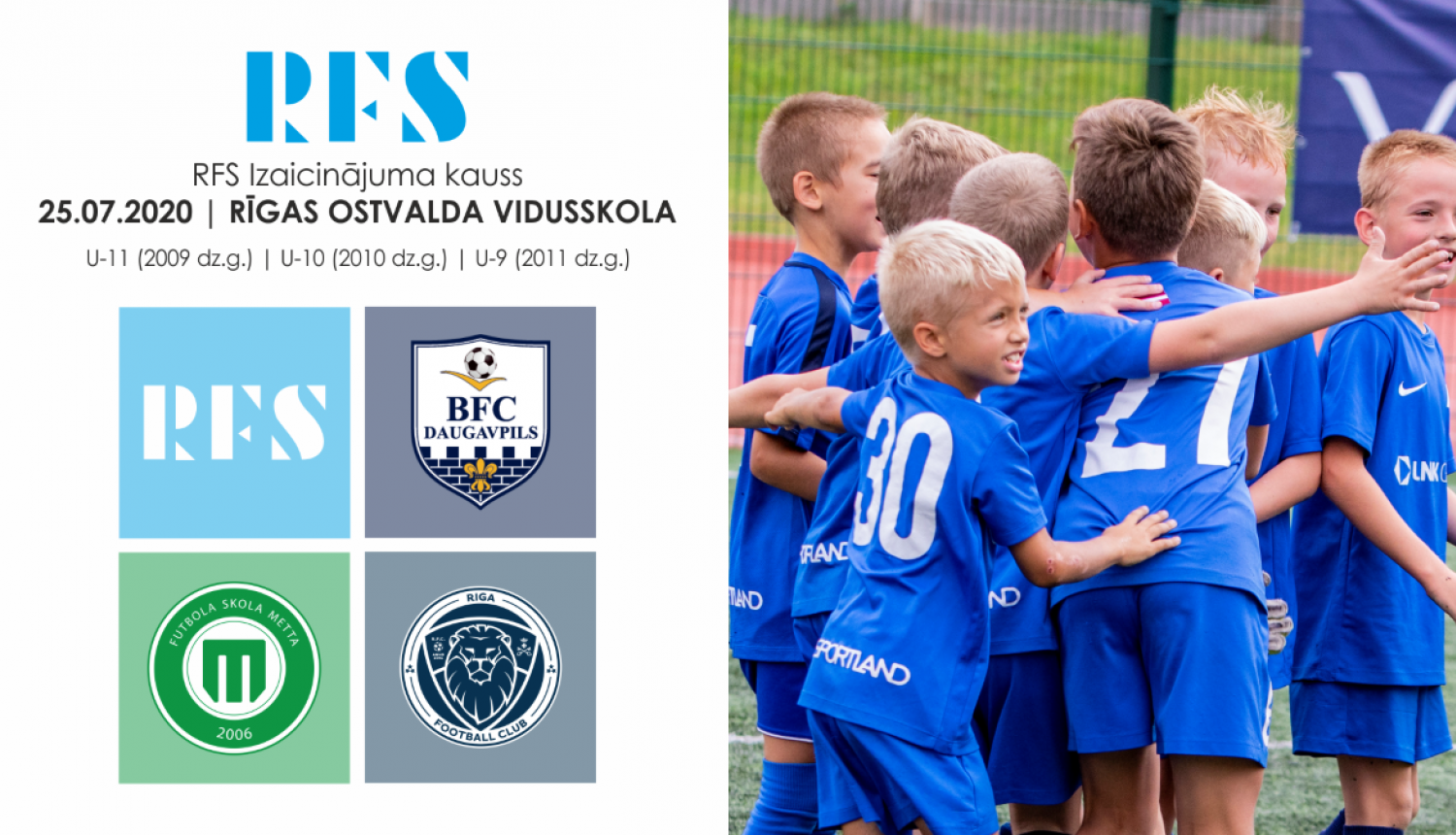 Rīgas Futbola skolas “Izaicinājuma kauss” foto