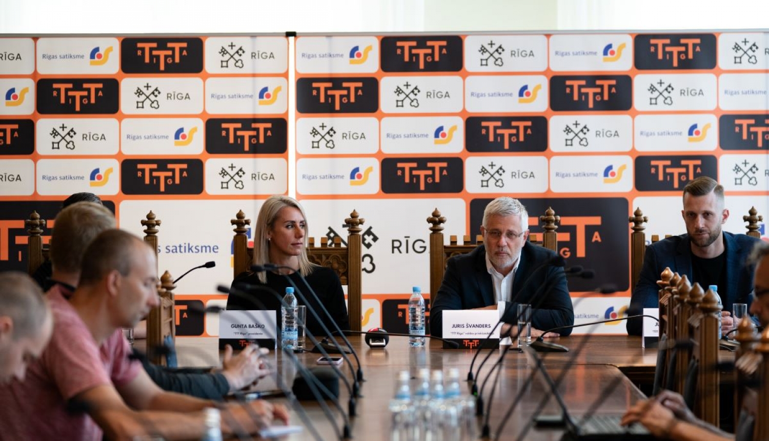 "TTT Rīga" preses konference
